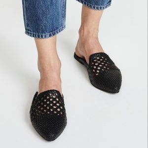 Sam Edelman Navya Woven Leather Mules